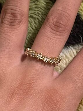 Kendra Scott Nydia Daisy Flower Band Ring